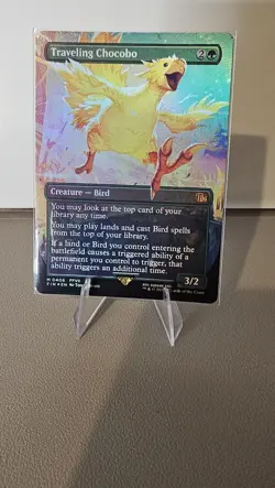 Traveling Chocobo (Borderless) 406 FINAL FANTASY Foil NM - Image 1