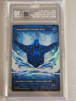 2025 #0359 AANG AND LA, OCEAN'S FURY/AANG, SWIFT SAVIOR TAG 10 GEM MINT - Image 4