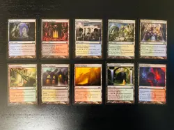 Set of 10 Guildgate Dual Lands Full Set Various Sets Unplayed NM* English - Image 1