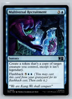 Magic: The Gathering Commander: Marvel Super Heroes Multiversal Recruitment 629 - Image 1