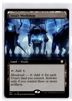 Urza's Workshop (Extended Art) 51 Commander: The Brothers' War MTG NM - Image 1