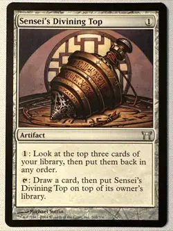 MTG / Sensei's Divining Top / CHK / #268 / Regular / Uncommon / NM - Image 1