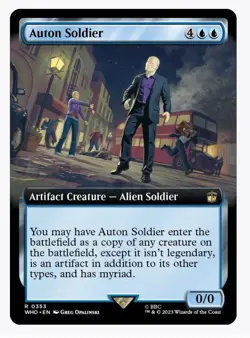 Auton Soldier (Extended Art) Universes Beyond: Doctor Who Regular - Image 1