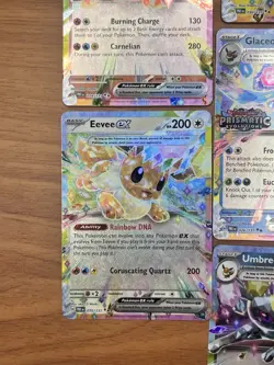 Pokemon TCG Prismatic Evolutions English Holo Promo 7-Card Lot Eevee ex - Image 2
