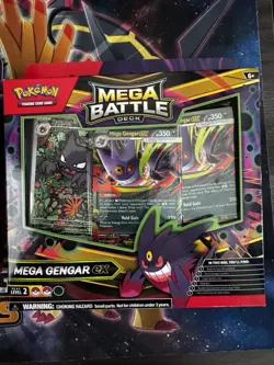 Pokemon TCG Battle Deck Mega Gengar ex Promo Haunter 027 (SEALED) LOT OF 2 - Image 1