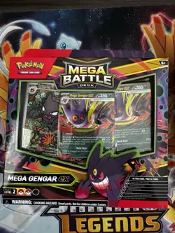 Pokemon TCG Battle Deck Mega Gengar ex Promo Haunter 027 (SEALED) LOT OF 2 - Image 2