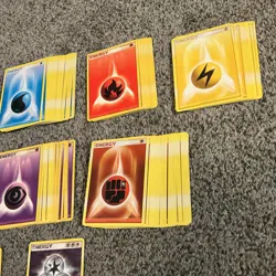 Pokemon TCG EX Delta Species Energy Lot Water/Fire/Lightning/Psychic/Fighting - Image 2