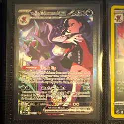 Pokemon TCG Marnie’s Grimmsnarl EX 287/217 Impidimp Morgrem Holo Lot 10 English - Image 1