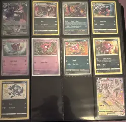 Pokemon TCG Marnie’s Grimmsnarl EX 287/217 Impidimp Morgrem Holo Lot 10 English - Image 5