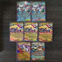 x7 Mega Symphonia M1S ex NM Bundle RR Rare Pokemon TCG Cards Job Lot Bulk 2025 - Image 1