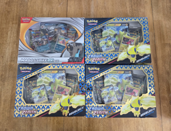 Pokemon TCG Crown Zenith Regieleki V Collection + Mabosstiff ex Box Lot 4 - Image 1