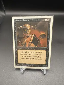Magic: The Gathering Sorcery Demonic Tutor MTG Uncommon Regular - Image 1