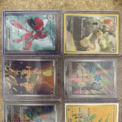 Pokemon Lot (8). Cutiefly, Bronzer, Iron Leaves ex, Surfing Pilachu VMAX……. - Image 3