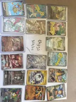 Nintendo Pokemon TCG Crown Zenith 66-Card Lot Holo/Foil Full Art V VMAX VSTAR - Image 1