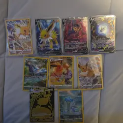 Pokemon Trainer Gallery & Galarian Gallery, Vmax Lot - Jolteon, Flareon, Lapras - Image 1