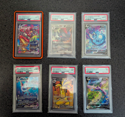 Pokemon PSA Graded Slab Lot 6 Pokemon TCG Cards Blaziken VMAX + 5 Others English - Image 1