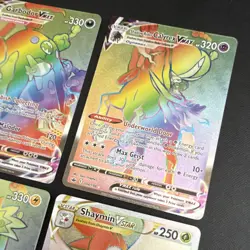 Pokemon TCG 4-Card Lot Garbodor VMAX, Shadow Rider Calyrex VMAX, Shaymin VSTAR - Image 4