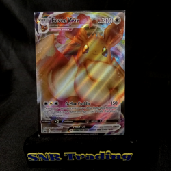 Pokemon Eevee VMAX SWSH087 & Eevee V SWSH065 Holo Promo Cards Lot 2021 TCG USA - Image 4