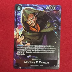 Bandai One Piece CCG Monkey D. Dragon OP12-094 OP-12 SP Special Alt Art Foil EN - Image 1