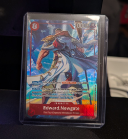 EDWARD.NEWGATE (ALTERNATE ART) OP16-003 THE TIME OF BATTLE ONE PIECE NM English - Image 1