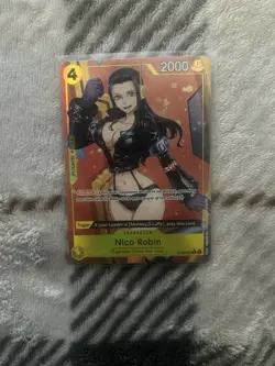 Bandai One Piece CCG Nico Robin ST29-009 Starter Deck 29 Egghead Promo Foil 2000 - Image 1