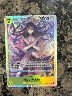 Nico Robin EB03-055 One Piece Heroines Edition Foil NM - Image 2