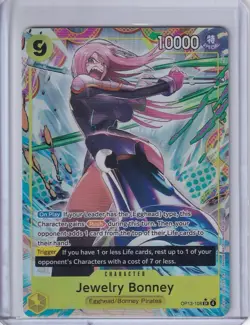 Jewelry Bonney OP13-108 Alternate Alt Art SR NM One Piece Carrying On His Will - Image 1