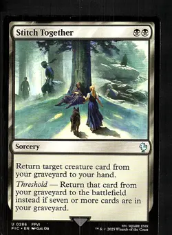 Stitch Together U Commander: FINAL FANTASY 286 NM Normal - Image 1