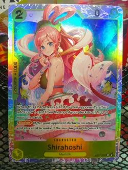 One Piece CCG Shirahoshi Shirahoshi Super Rare Foil - Image 1