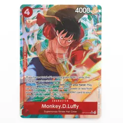 One Piece TCG Monkey D Luffy OP12-015 SR Alt Art Legacy of the Master - English - Image 1