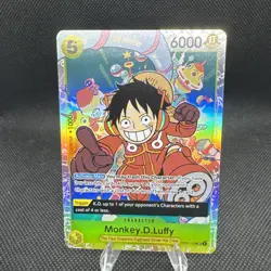 Monkey.D.Luffy OP07-109 - One Piece TCG - SR Super Rare NM English Foil - Image 1