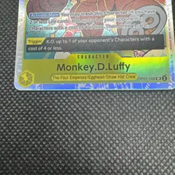 Monkey.D.Luffy OP07-109 - One Piece TCG - SR Super Rare NM English Foil - Image 4