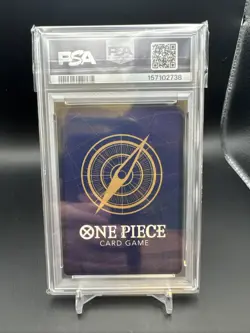 One Piece Monkey.D.Luffy Full Art HOLOFOIL PRB01 P-055 PSA 10 ALTERNATE ART ALT - Image 2