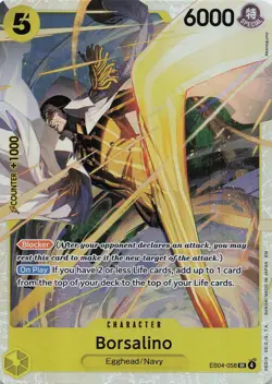 Borsalino EB04-058 Super Rare Adventure on Kami's Island One Piece Foil NM - Image 1