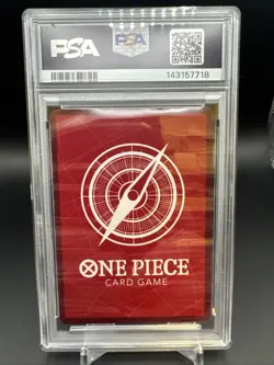 2025 One Piece TCG Monkey.D.Luffy ST26 OP09-061 Leader FOIL PSA 10 - Image 2