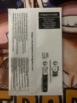 One Piece TCG OP-13 SEALED 3rd Anniversary Tournament 3 Brothers Pack - Image 2