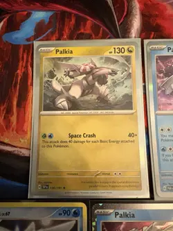 Pokemon Card Lot of 7 Palkia Cards EX V Holo Cosmo Foil Promo NM - LP - Image 2