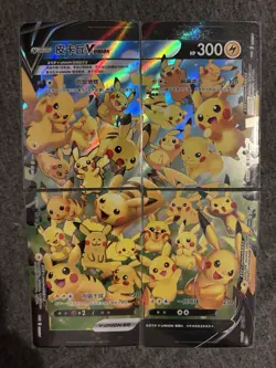 Pokemon TCG Pikachu V-UNION Holo Promo Card Lot - Chinese SWSH139-142, 4 - Image 1
