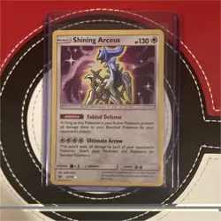 Pokemon Shining Arceus 57/73 Shiny Holo Rare Shining Legends 130 HP English - Image 1