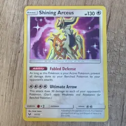 Pokemon TCG Shining Arceus Shining Legends 57/73 Holo Shiny Holo Rare NM - Image 1