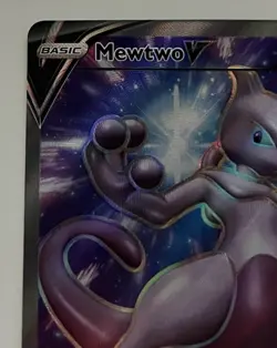 Pokemon TCG Mewtwo V SWSH229 Sword & Shield Promo Holo ENG 220HP - Image 2