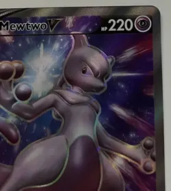 Pokemon TCG Mewtwo V SWSH229 Sword & Shield Promo Holo ENG 220HP - Image 3