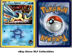 2015 Pokemon, Double Crisis, #3/34 Team Aqua's Spheal, Common - Image 1
