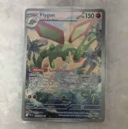 The Pokemon Company Flygon 101/094 Me02 Illustration Rare Full Art Holo (Eng) - Image 1