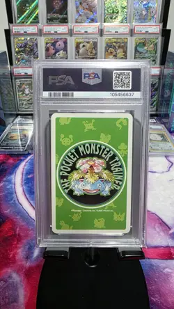 Pokemon Green Mewtwo Ace of Spades Playing Poker Card 1996 PSA 9 MINT - Image 2