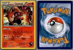 2015 Pokemon, Double Crisis, #2/34 Team Magma's Camerupt, Holo Rare (c) - Image 1