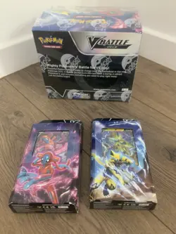 Pokemon Deoxys and Zeraora V Battle Decks : Choose Your Design New & Sealed TCG - Image 2