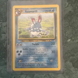 Pokemon TCG Azumarill Neo Genesis Holo Card 2/111 - Image 1