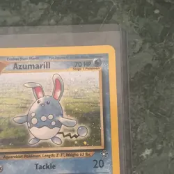 Pokemon TCG Azumarill Neo Genesis Holo Card 2/111 - Image 2