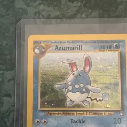 Pokemon TCG Azumarill Neo Genesis Holo Card 2/111 - Image 3